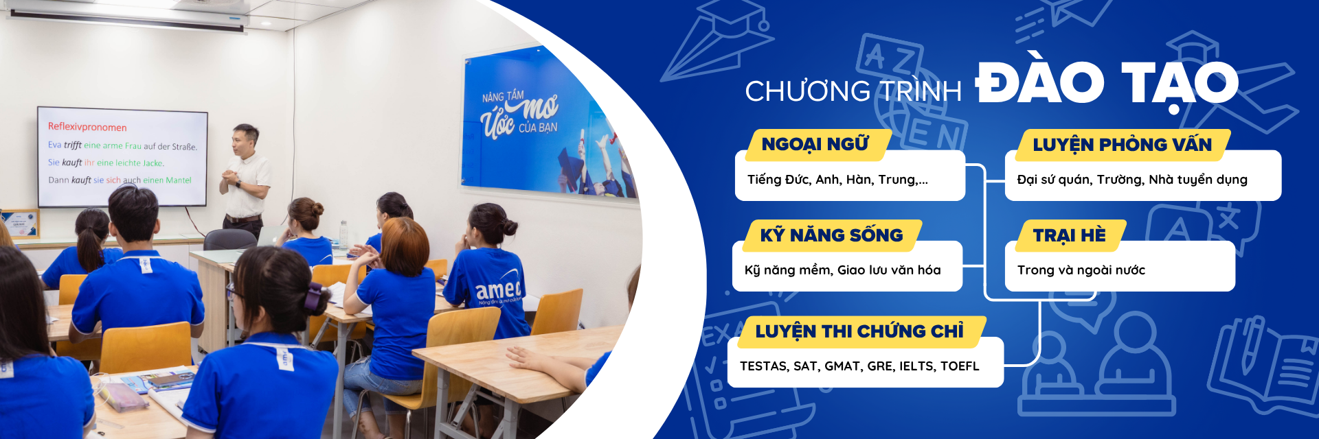 ĐÀO TẠO NGOẠI NGỮ