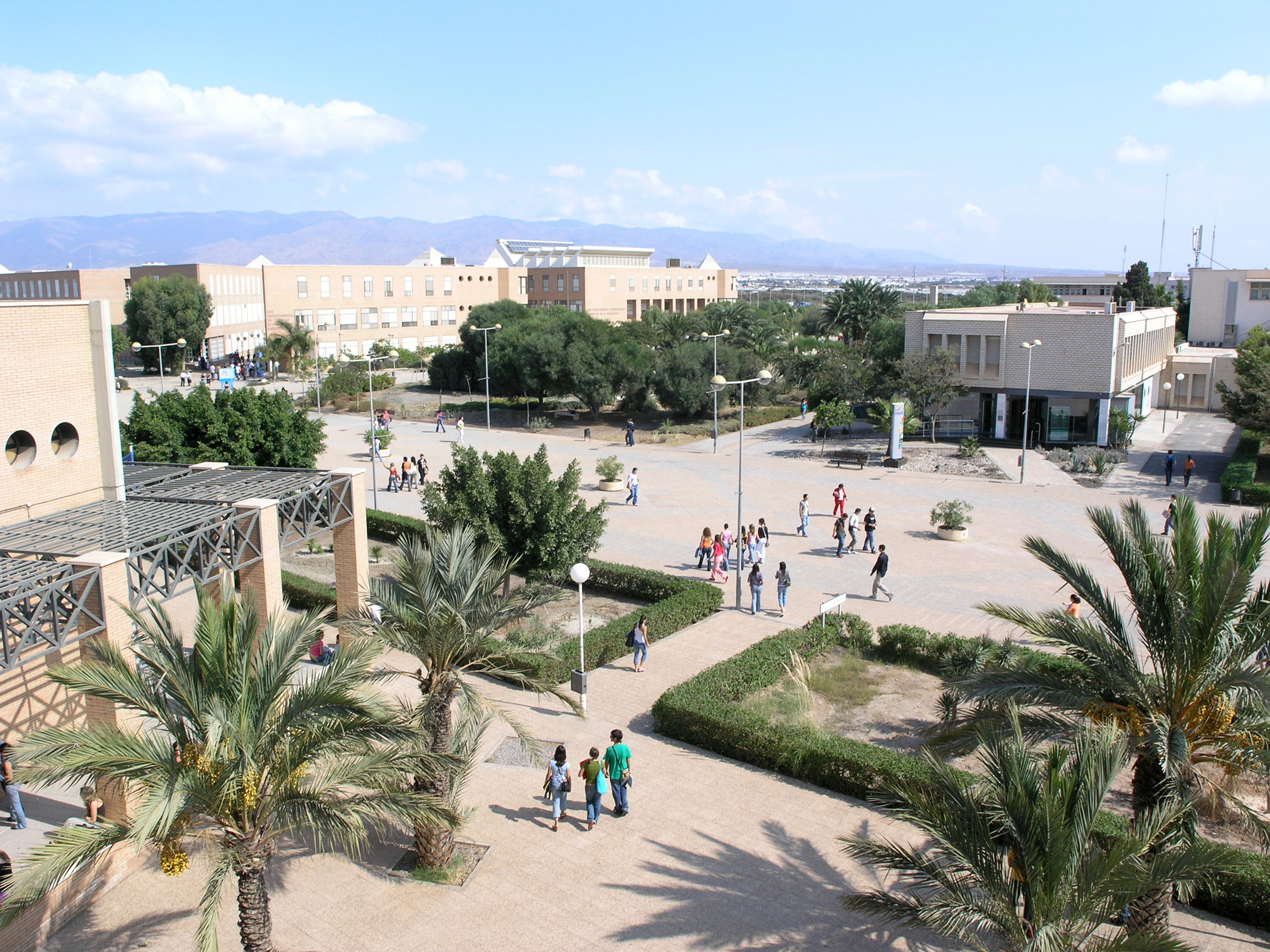Trường Almeria cung cấp 26 khóa học Đại học và hơn 50 khóa học Thạc sĩ