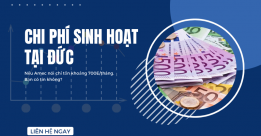 Chi phí sinh hoạt tại Đức