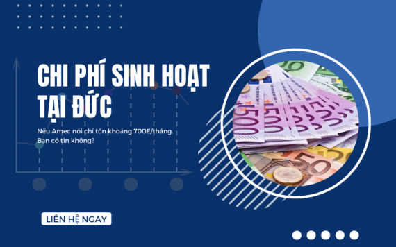 Chi phí sinh hoạt tại Đức