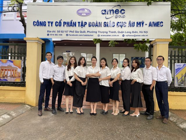 Đội ngũ giáo viên tại Amec dày dặn kinh nghiệm.